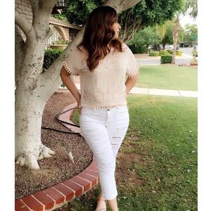 American Eagle distressed jeans